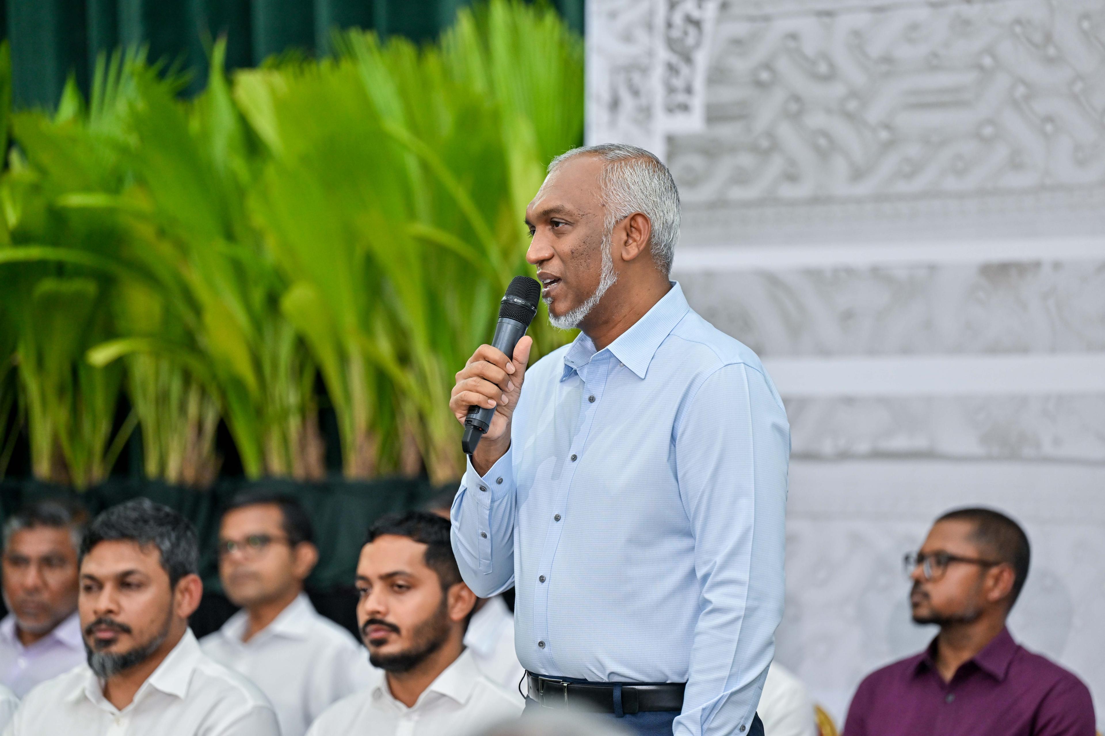 ހުޅުމާލެފޭސް 3ގެ ބިން ހިއްކުމުގެ މަސައްކަތް ޑިސެމްބަރަށް ނިންމައި ގޯތި ދެވޭނެ: ރައީސް