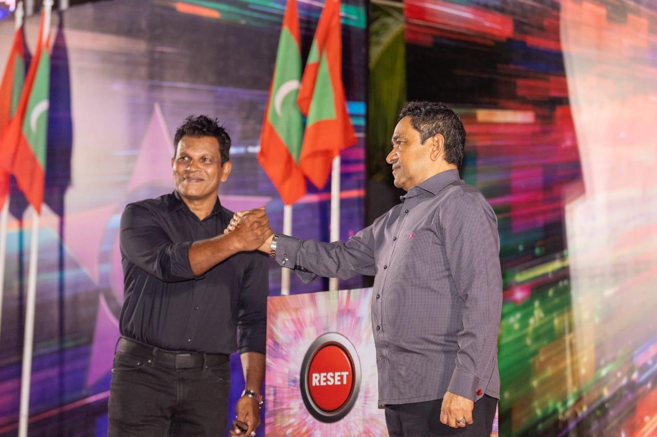 ޔާމީންގެ ޕާޓީން މާލޭގެ މޭޔަރުކަމަށް ނުކުންނަވަނީ ޒަރިޔަންދު