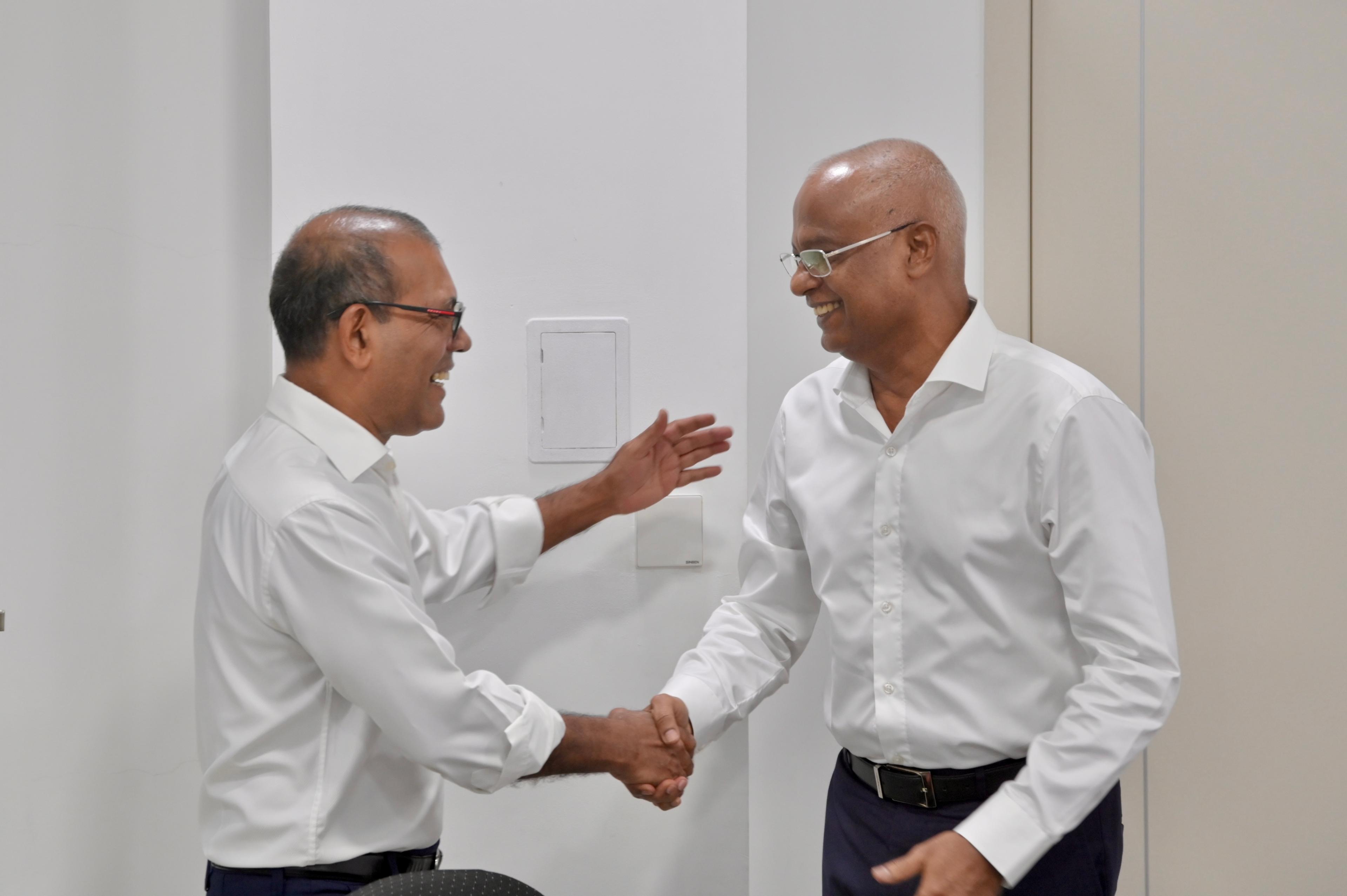 އަޅުގަނޑު ހުރީ މަޖިލީހުގެ ރައީސަކަށް، އޭގެ ޒިންމާއަކީ ރައީސާ އަތްގުޅުވައިގެން ހުރުމެއް ނޫން: ނަޝީދު     