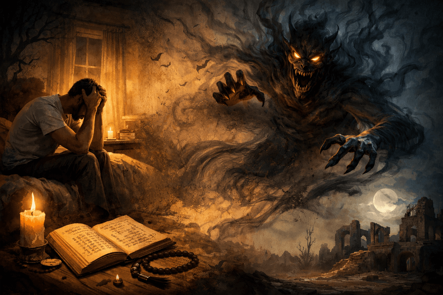 ޖިންނީން އިންސާނުންނަށް ގޯނާކުރަނީ ކީއްވެ؟