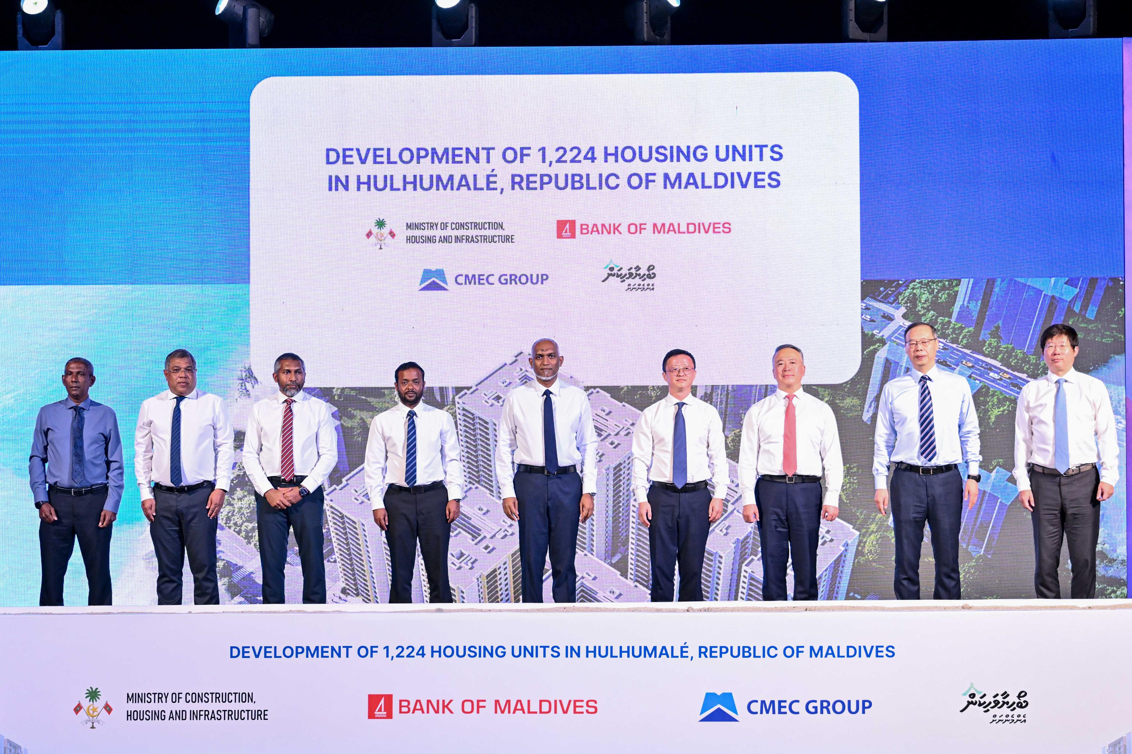 ބީއެމްއެލް އިން ސީއެމްއީސީއާ ހަވާލުކޮށްގެން އަޅާ އަގުހެޔޮ ފްލެޓްތަކުގެ މަސައްކަތް ފަށައިފި