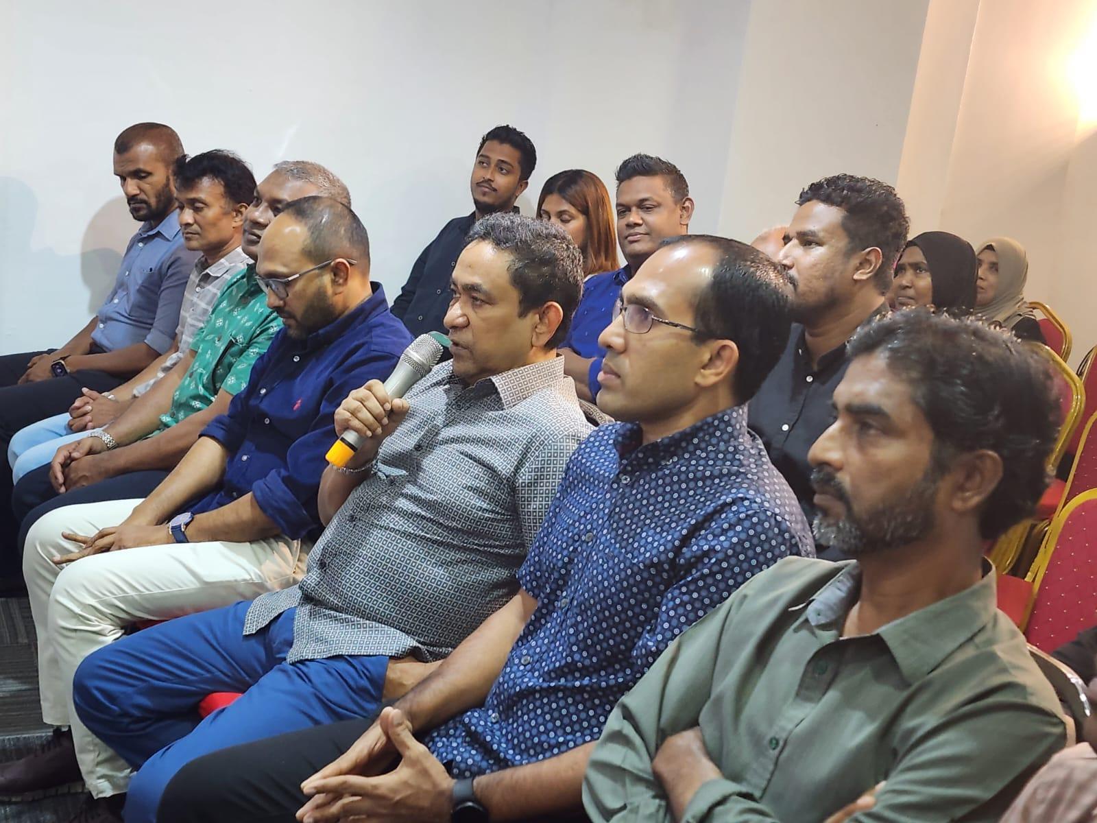 ޕީއެންއެފްްއަށް ފިޔަވަޅު އަޅާނެ ކަމުގެ އިންޒާރު އީސީން ދީފި