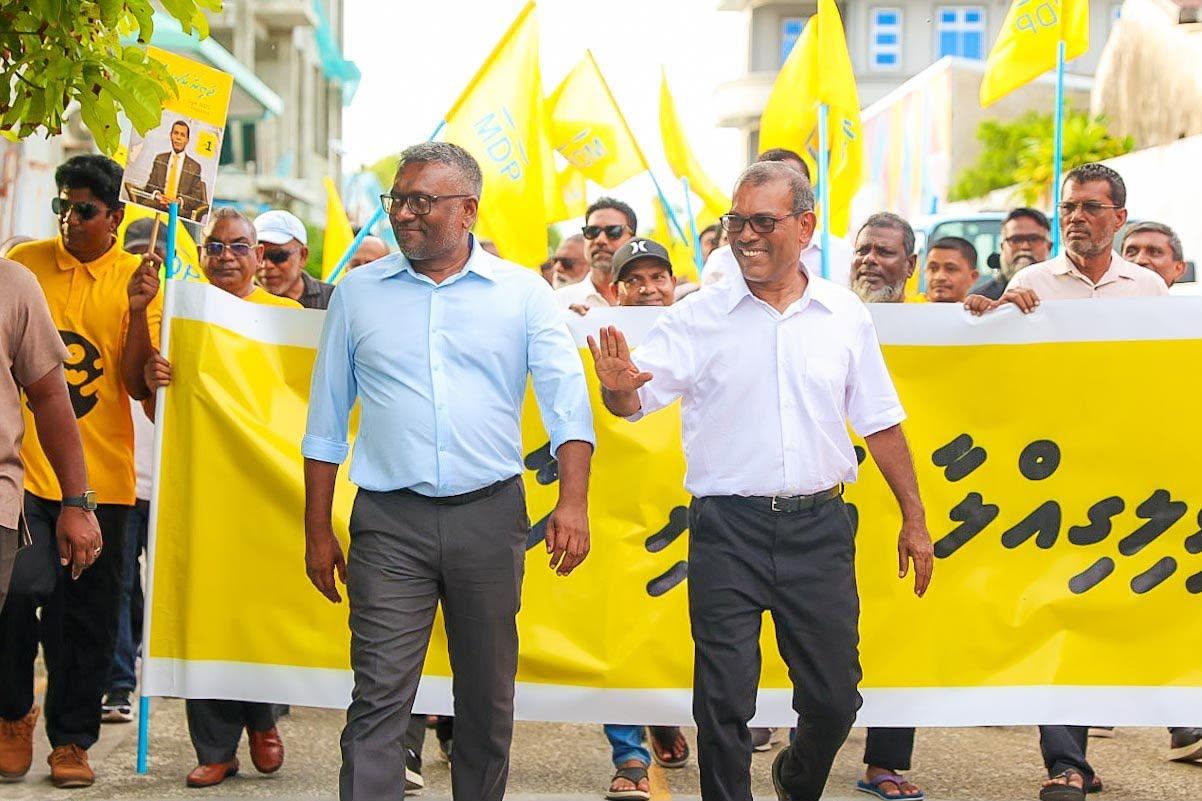 އެމްޑީޕީގެ ޗެއާޕާސަން އިންތިޚާބު ބޮޑު ތަފާތަކުން ރައީސް ނަޝީދު ކާމިޔާބު ކުރައްވައިފި