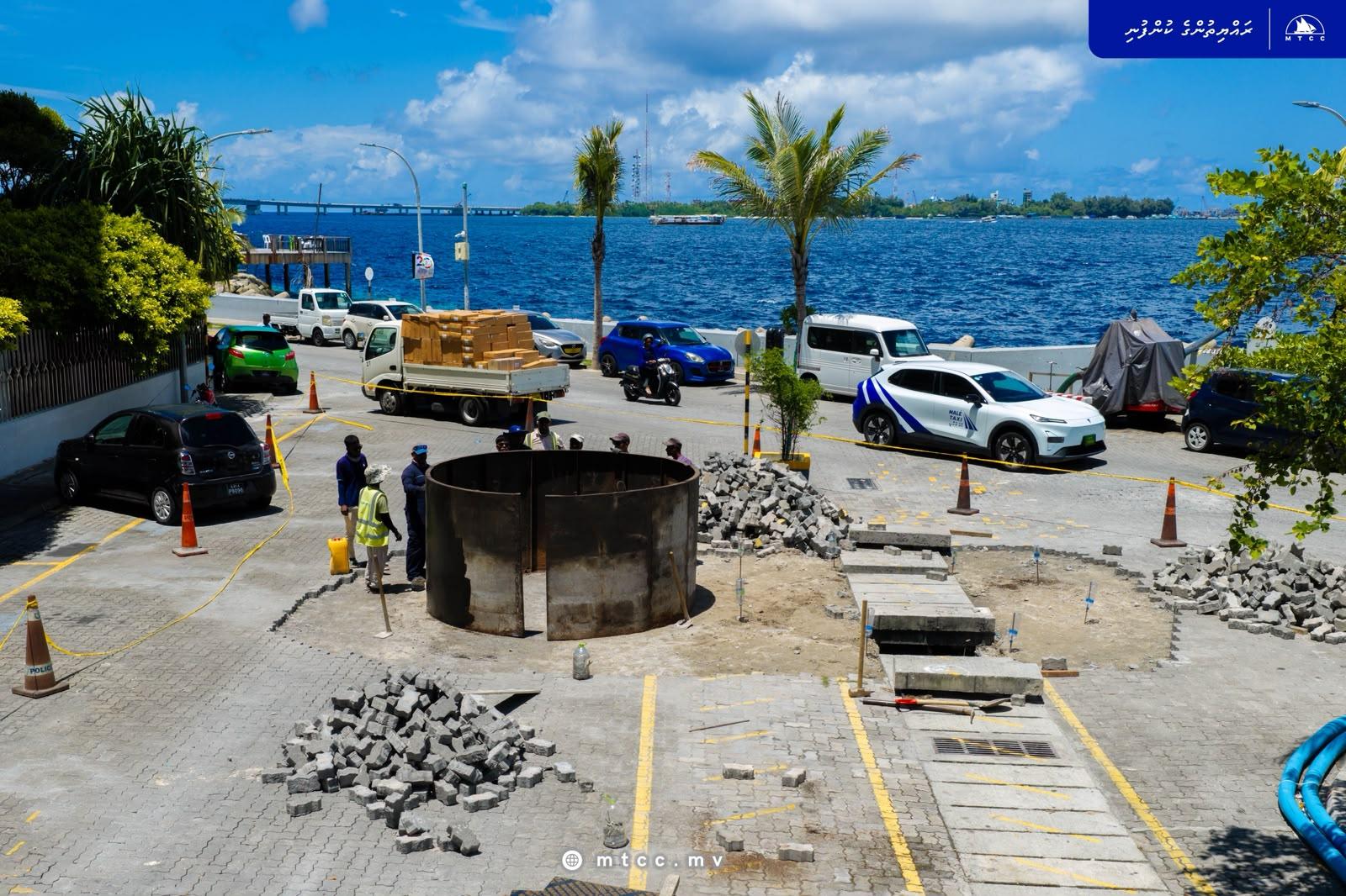  ވެސްޓް ޕާކް ސަރަހައްދުގެ މަގު ތަރައްގީކުރަން ފަށައިފި