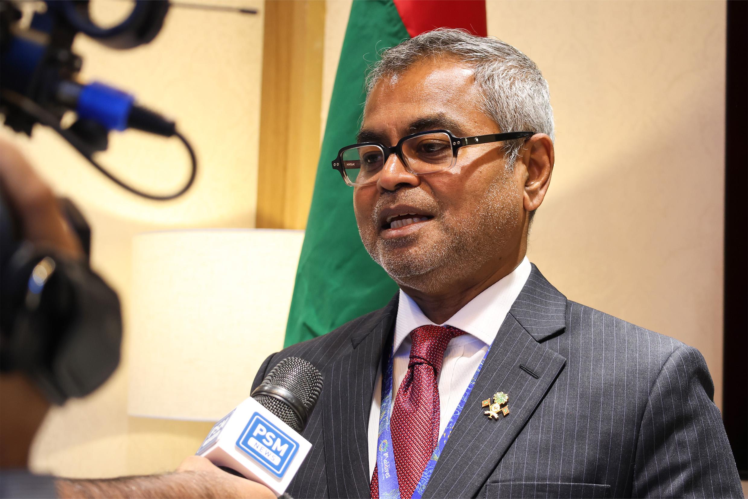 ޝަންގްރިއްލާ ރިސޯޓް ހުޅުވޭނެ ތާރީޚެއް ވަރަށް އަހަވަށް ދޭނެ: މިނިސްޓަރު