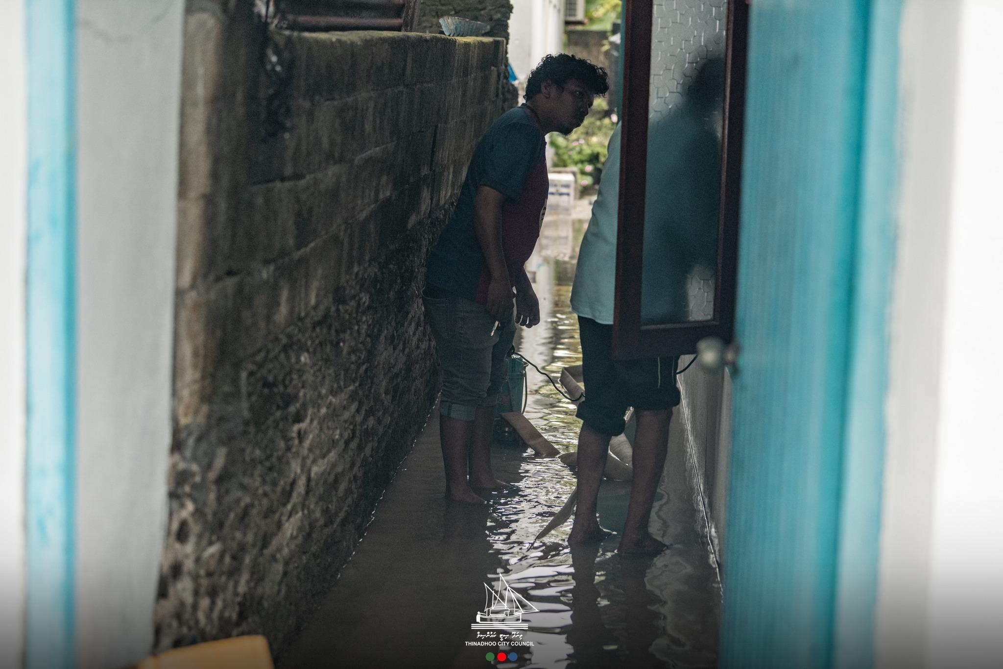 ވިއްސާރައިގައި ގެއްލުންވި ގެތައް ދަނީ ދެނެގަންނަމުން: ތިނަދޫ ސިޓީ ކައުންސިލު