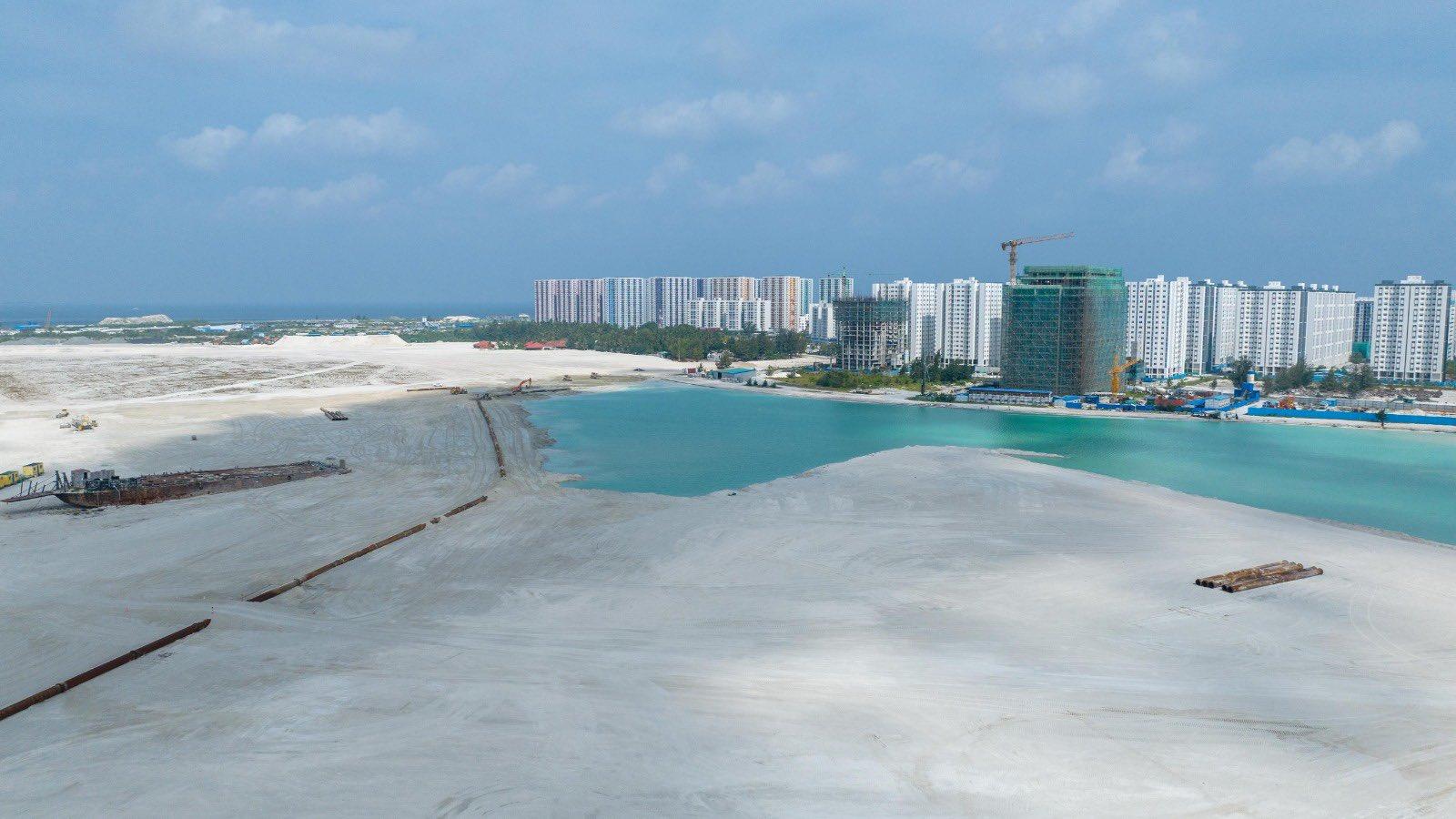 ހުޅުމާލެ ފޭސް ތިނެއް ހިއްކުމުގެ މަސައްކަތުގެ 87 އިންސައްތަ ނިމިއްޖެ