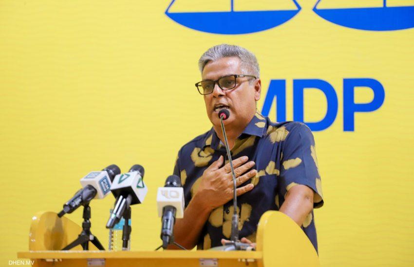 އެމްޑީޕގެ ޗެއާޕާސަންކަމަށް ވާދަކުރަން ރީކޯ ވިސްނަނީ