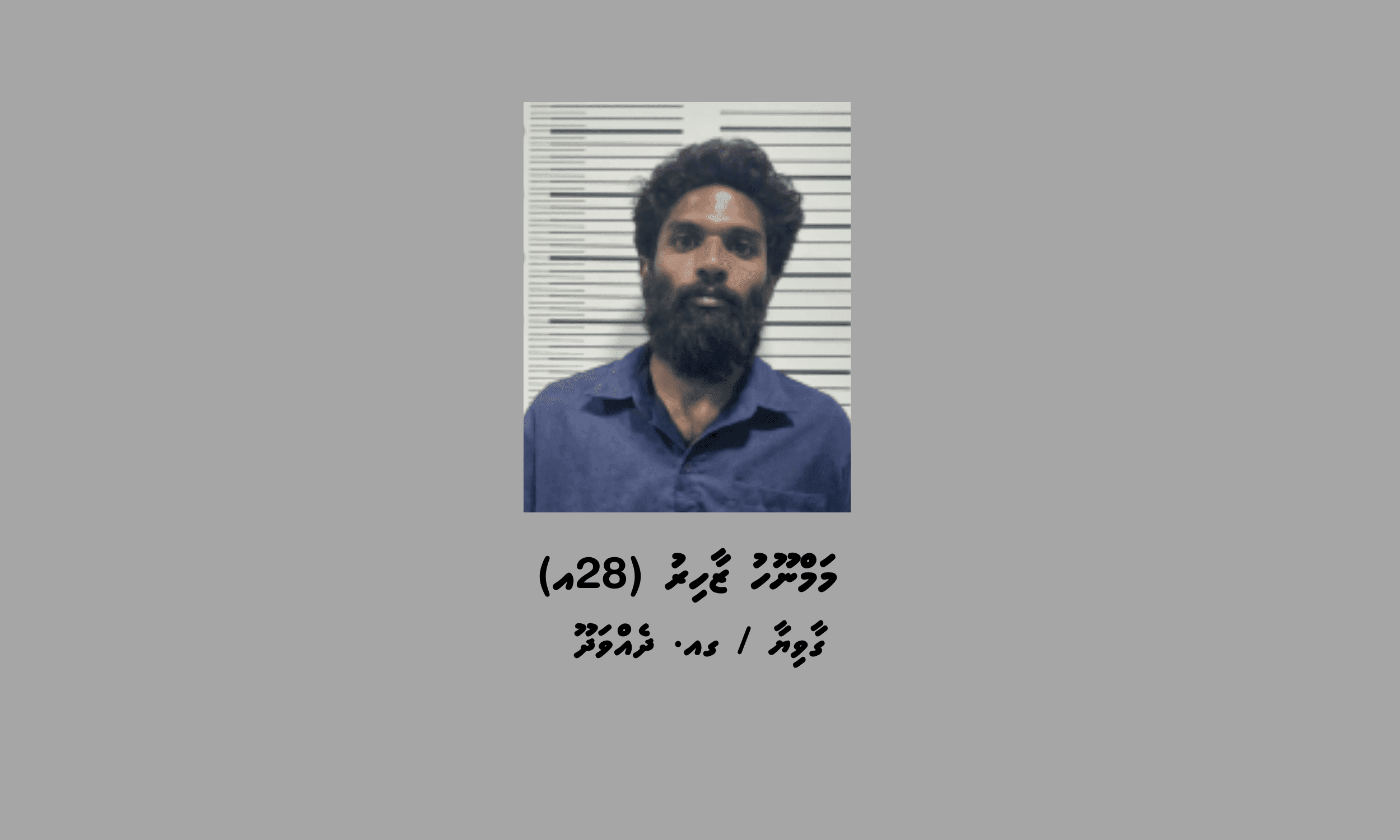 މަސްތުވާތަކެތި ޝައްކު ކުރެވޭ އެއްޗެއްހުރި 37 ރަބަރު ޕެކެޓާއެކު ޒުވާނަކު ހައްޔަރުކޮށްފި