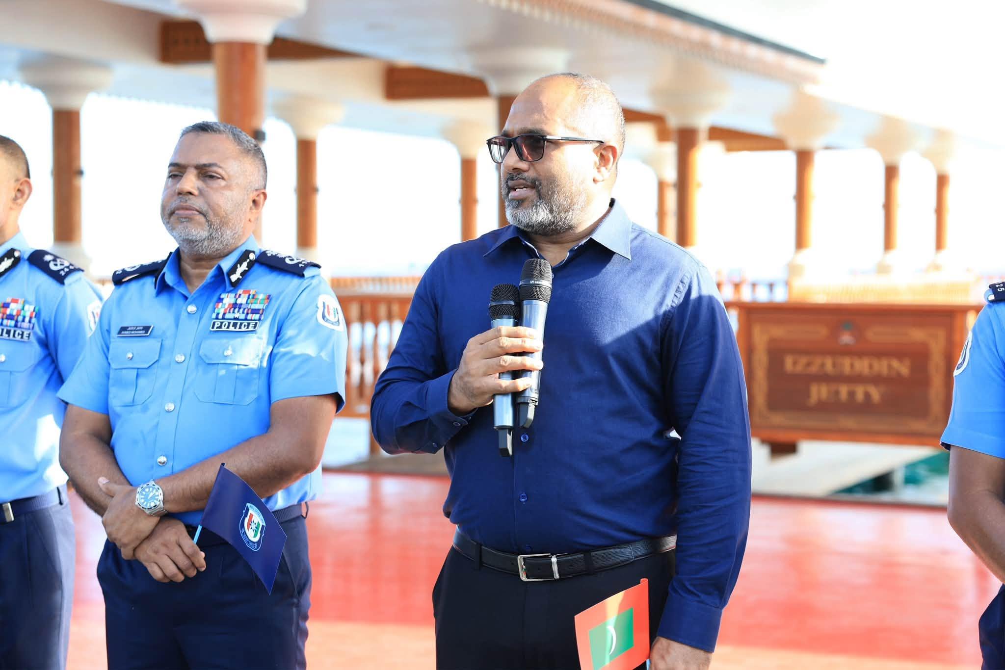 މި ދައުރު ނިމެންވާއިރު ފުލުހުންނަށް ބޭނުންވާ އިންފްރާސްޓްރަކްޗަރ ގާއިމްވެ ނިމޭނެ: އިހުސާން